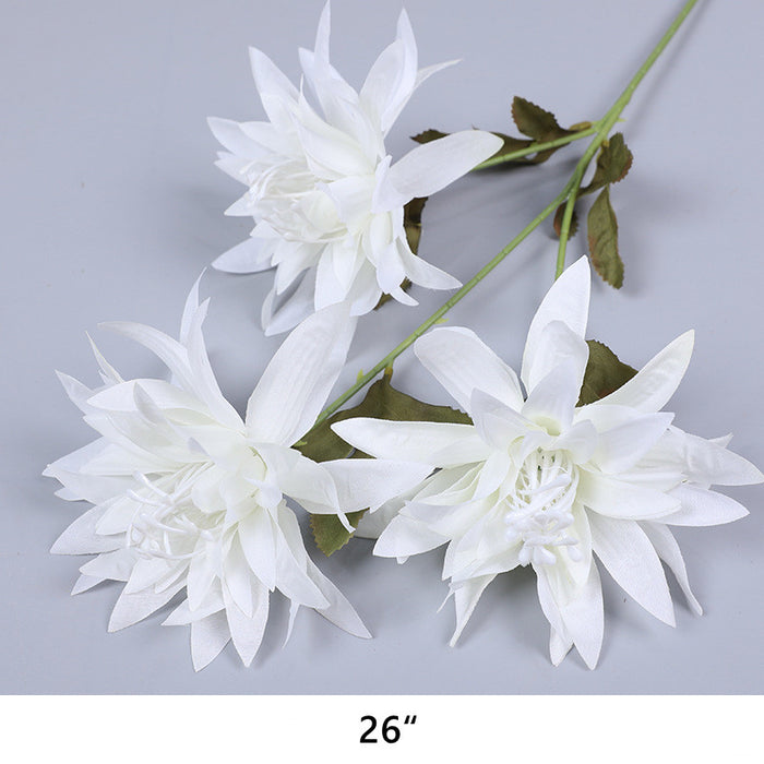 White Flowers Artificial Flowers Plants Combo