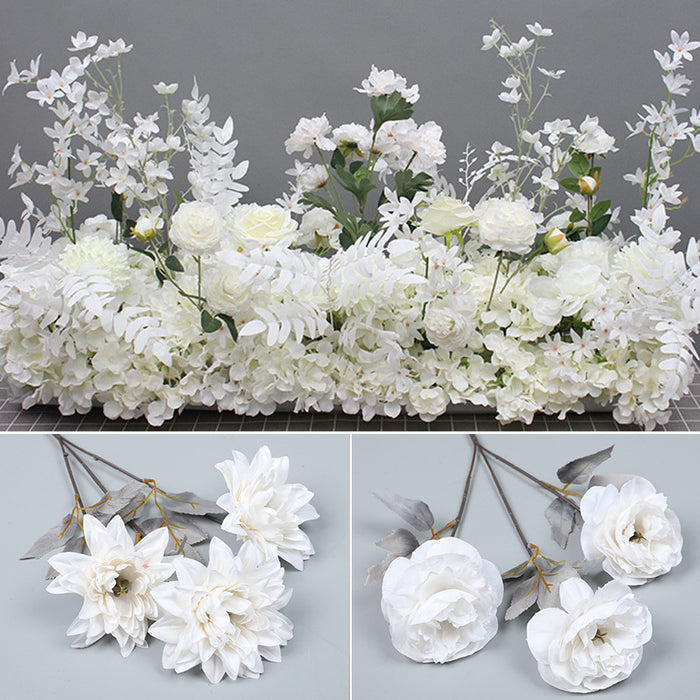White Flowers Artificial Flowers Plants Combo
