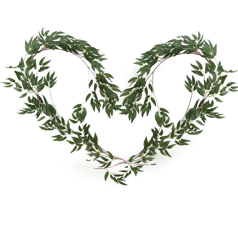 Bulk 73" Artificial Willow Rattan Eucalyptus Garland Vine Wholesale