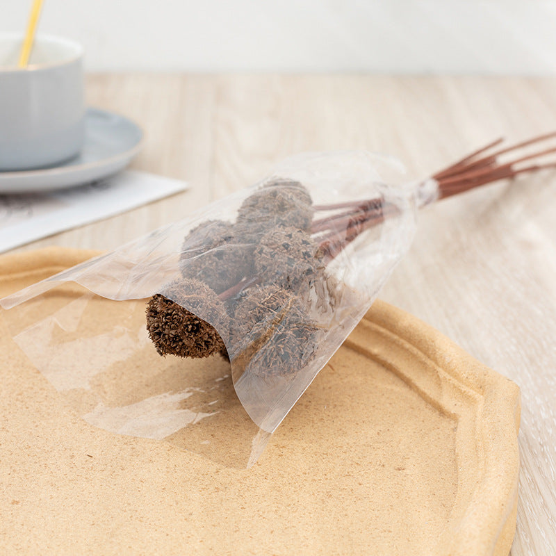 Bulk Preserved Pristimera Flower Balls Scabiosa Pods Windmill Fruit Flower Pods Wholesale