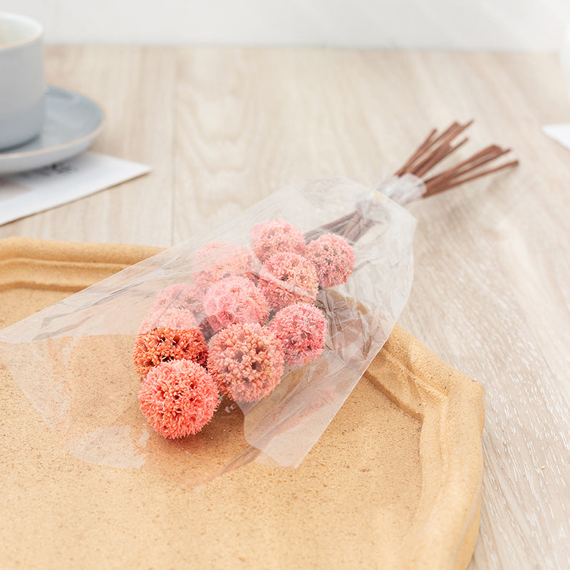 Bulk Preserved Pristimera Flower Balls Scabiosa Pods Windmill Fruit Flower Pods Wholesale