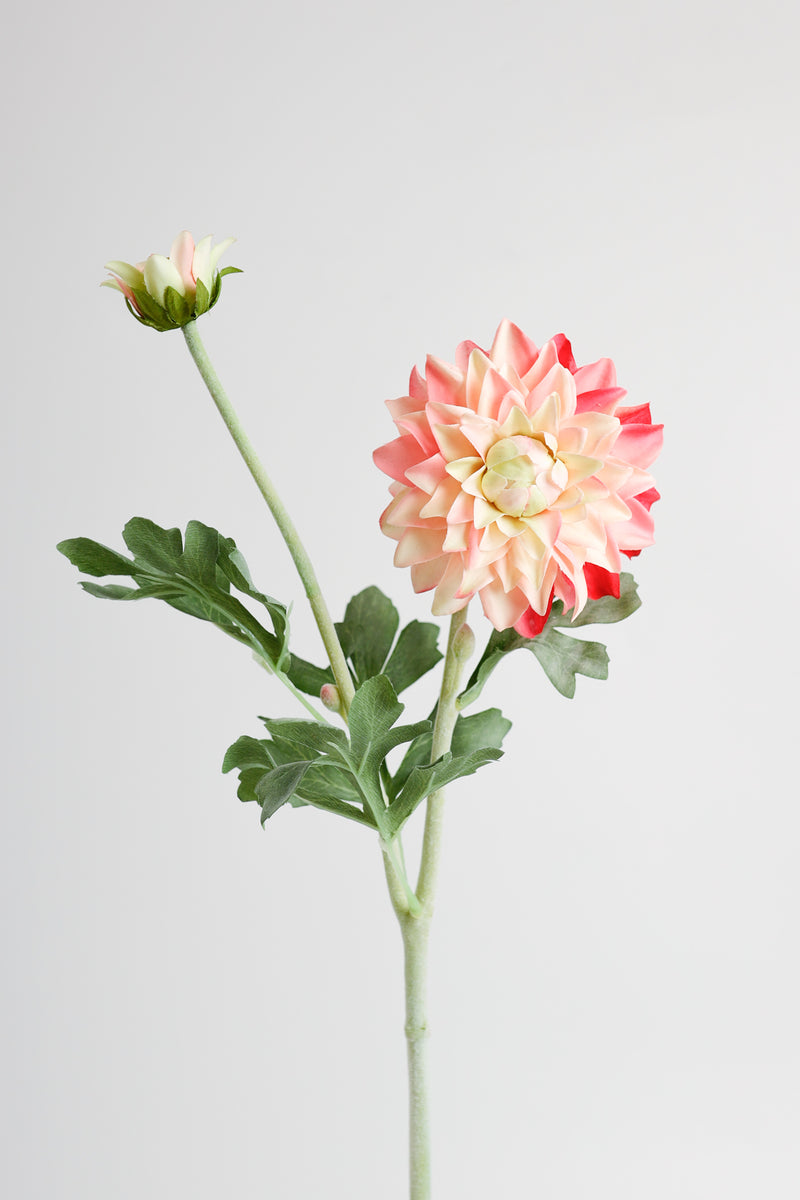 Bulk AM Basics 21" Dahlia Stem Branch Faux Silk Flowers Wholesale