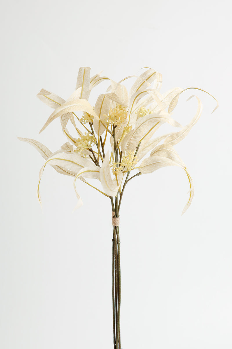 AM Basics Artificial Eucalyptus Small Bouquet with Fruits 15 Inch