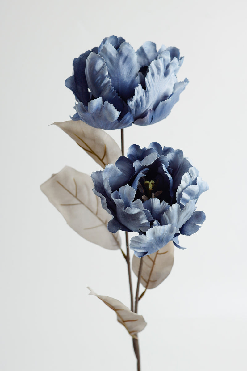 Bulk Exclusive Vintage Autumn Tulips Long Stem Spray Silk Flowers Artificial Fall Flowers Centerpiece Wholesale