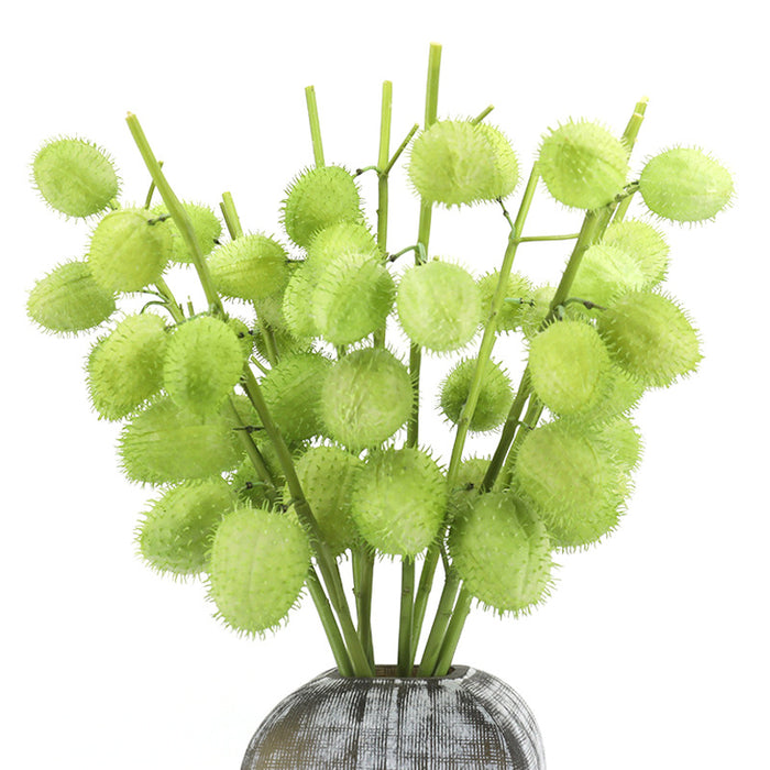 Venta al por mayor de flores artificiales de tallo de plantas de globo de 25 "a granel