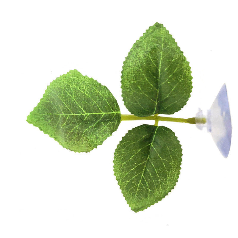 La almohadilla de hoja de pez Betta artificial a granel mejora la salud de Betta - 12 estilos al por mayor 