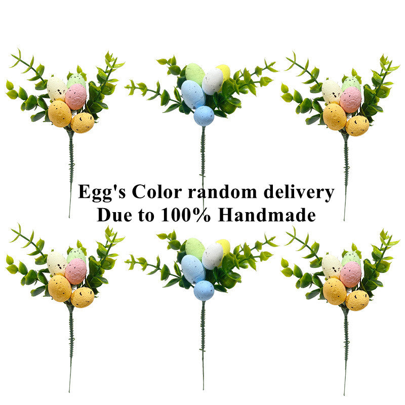 Arrangement floral de Pâques en vrac de 8,6 po pour la décoration de Pâques