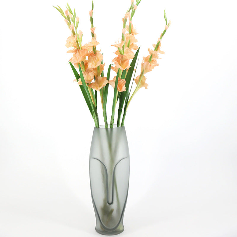 Exclusivo a granel Paquete extra grande de 5 piezas 43 "Gladiolo de tallos largos Flores de seda al por mayor