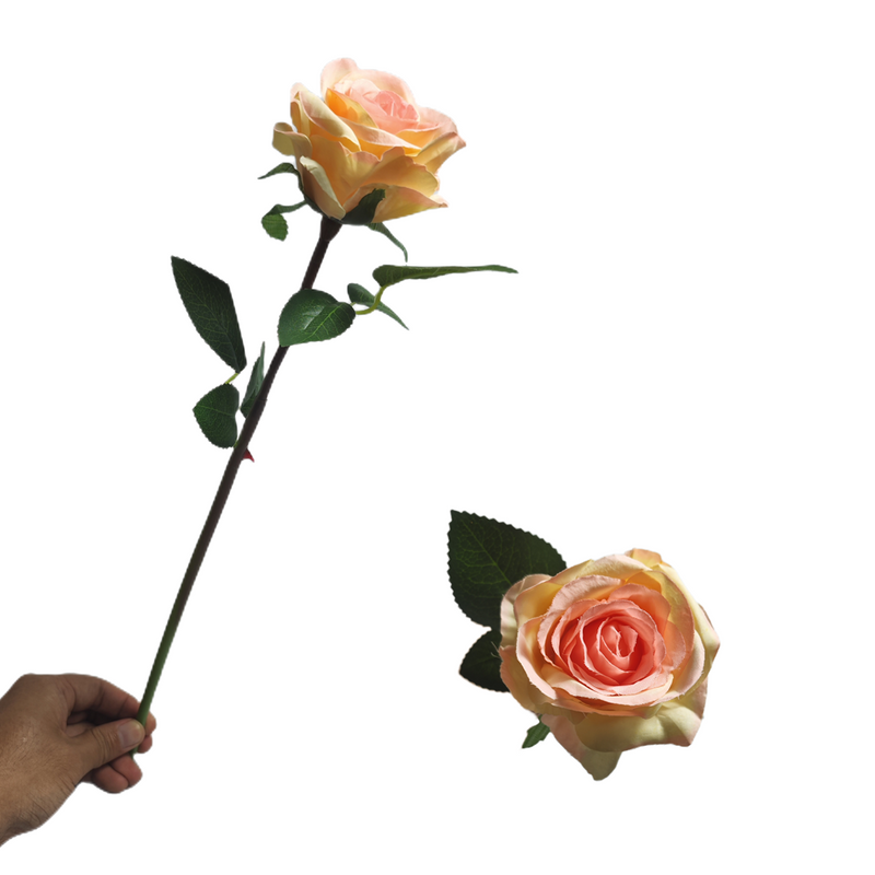 Tiges de roses artificielles améliorées 2025 Vente en gros de roses en soie