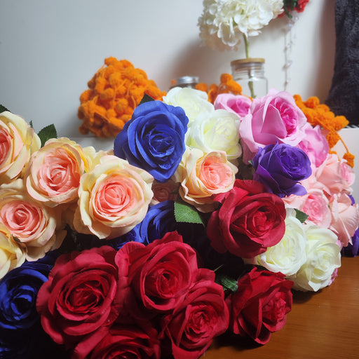 Party Supplies Vibrant Eternal Rose Flowers Handmade Natural