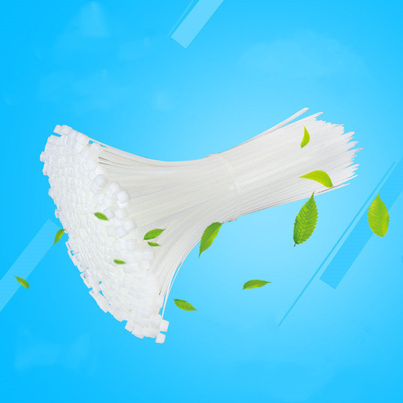 Bulk 500Pcs Cable Ties Nylon Self Locking Zip Ties Bulk with Curved Tip Wholesale