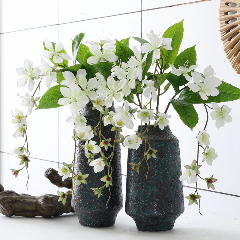 Fleurs artificielles tombantes en vrac de 31 po, fleurs de jasmin pleureuses, centres de table en gros 