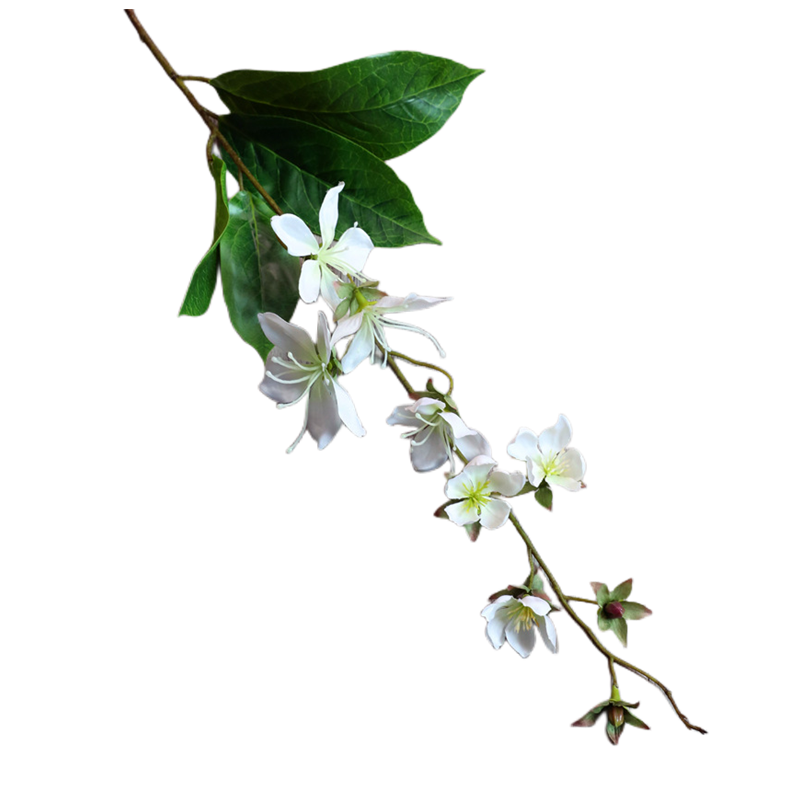 Fleurs artificielles tombantes en vrac de 31 po, fleurs de jasmin pleureuses, centres de table en gros 