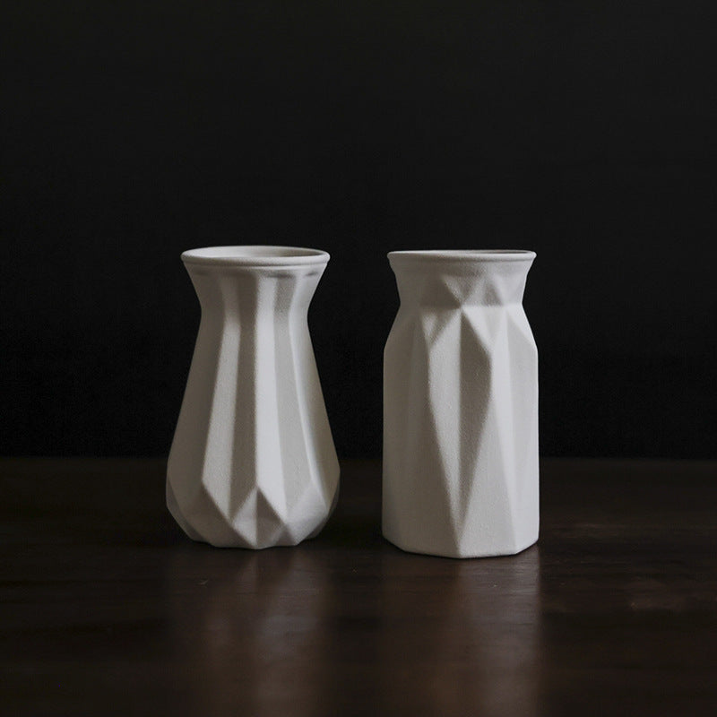 Jarrones de Cerámica Estilo Simple 5 Pulgadas