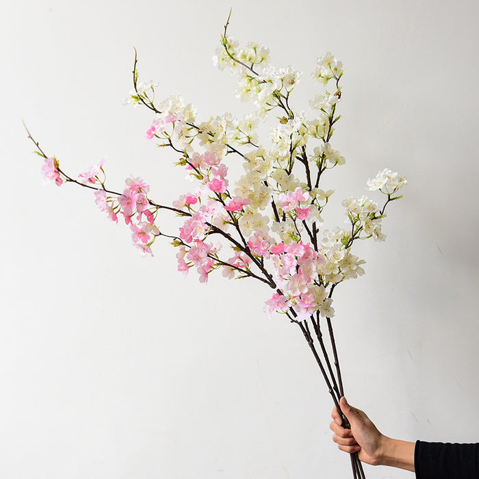 A granel, 19 ", ramas de árboles de flor de cerezo, flores artificiales, venta al por mayor 