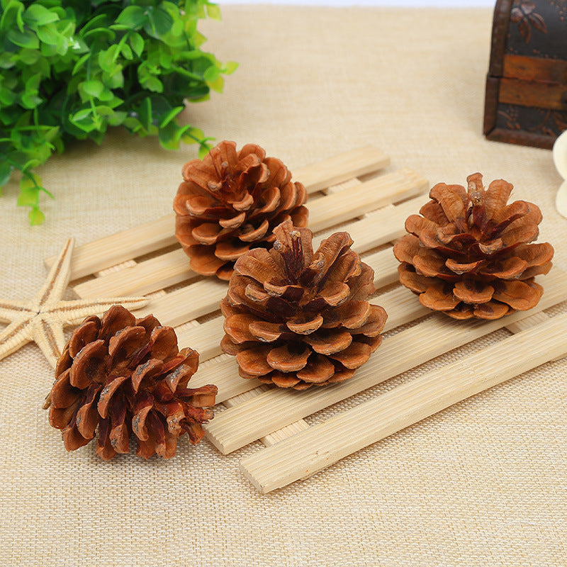 Bulk 2" 20 Pcs Christmas Pine Cones Decoration Vase Fillers for Thanksgiving DIY Crafts Wholesale