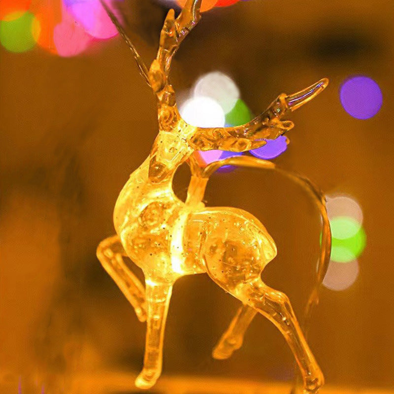 Guirlandes lumineuses de Noël à LED en forme de cerf en gros 