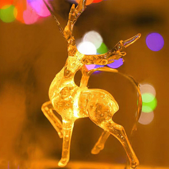 Venta al por mayor de luces de Navidad Led a granel con forma de ciervo 