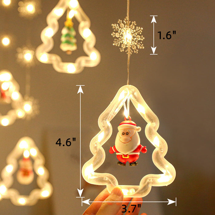 Decoraciones de hadas navideñas Dormitorio 10 pies Luces LED Alimentado por USB