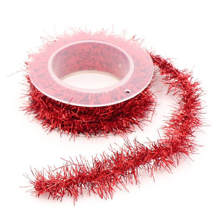 Guirnalda de oropel de 59 "a granel, adornos navideños al por mayor