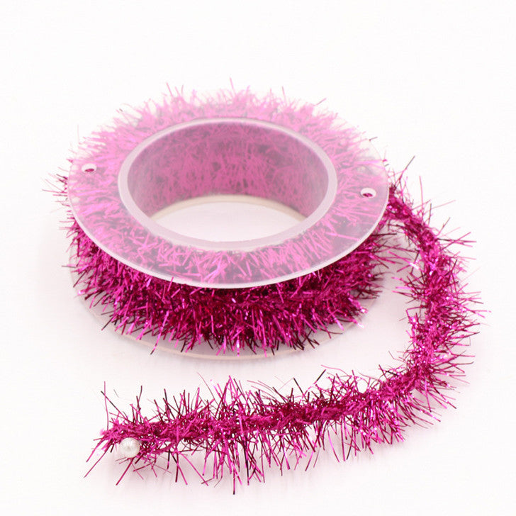 Guirnalda de oropel de 59 "a granel, adornos navideños al por mayor