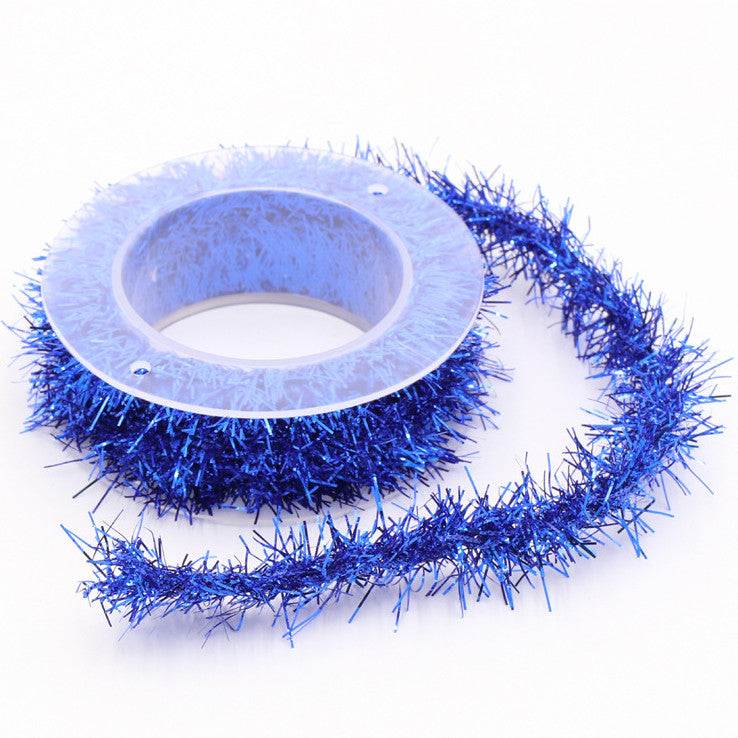 Guirnalda de oropel de 59 "a granel, adornos navideños al por mayor