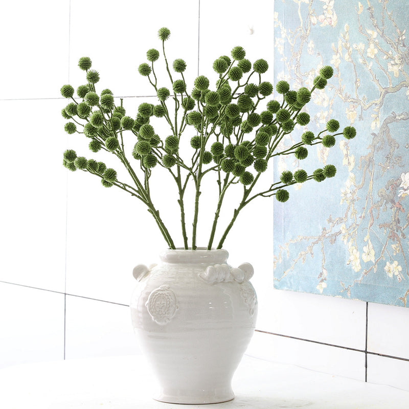 Fleurs de Craspedia Billy Balls en vrac de 28 pouces Branches Boho Floral Wholesale 