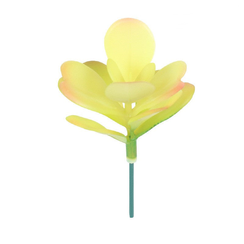 Tiges de plantes succulentes artificielles en vrac de 3,6 pouces pour arrangements de plantes succulentes artificielles à faire soi-même en gros 