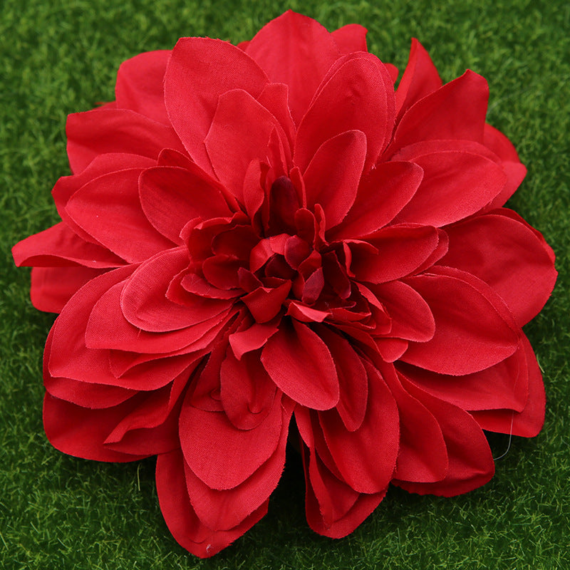 Bulk 5" Dahlia Heads with Detachable Stems Artificial Flowers Wholesale