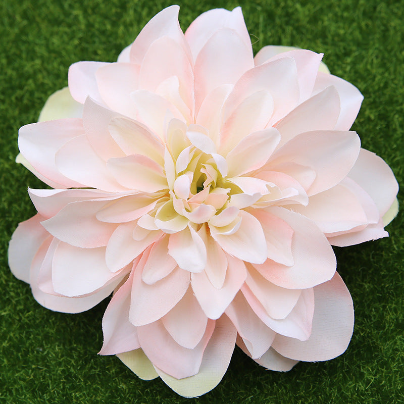 Bulk 5" Dahlia Heads with Detachable Stems Artificial Flowers Wholesale