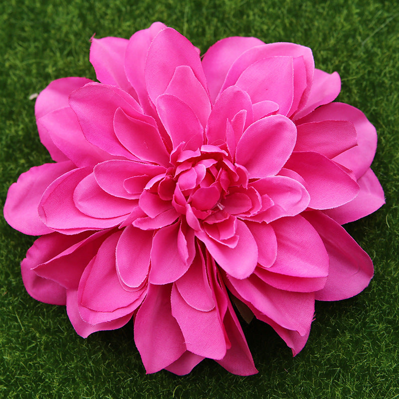 Bulk 5" Dahlia Heads with Detachable Stems Artificial Flowers Wholesale