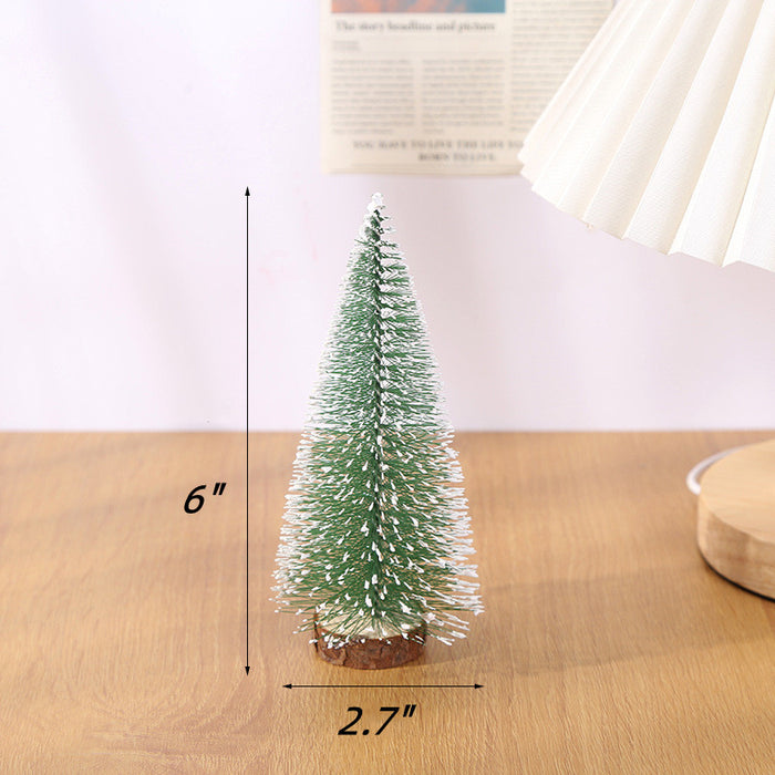 Bulk Desktop Miniature Pine Tree Tabletop Christmas Tree Decor Wholesale