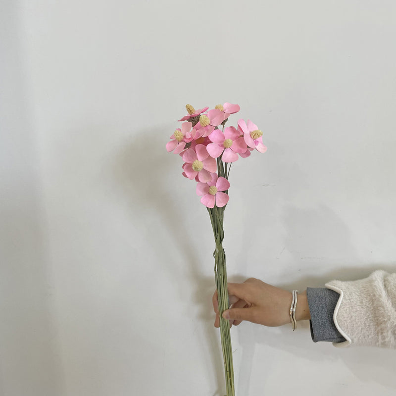 Bulk 13" Dried Violet Orchid Flowers Arrangements Home Decorations Wholesale