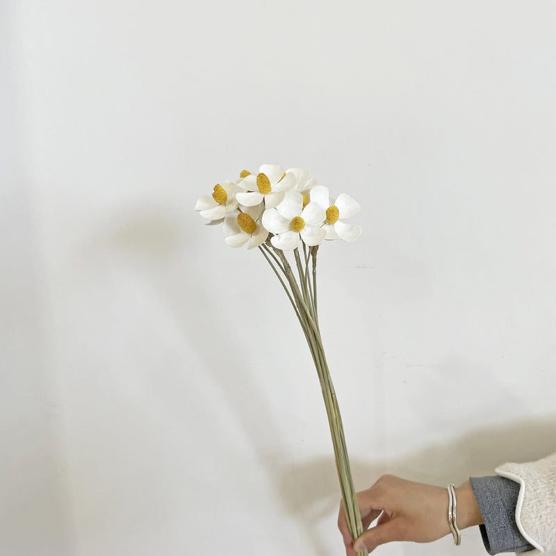 Bulk 13" Dried Violet Orchid Flowers Arrangements Home Decorations Wholesale