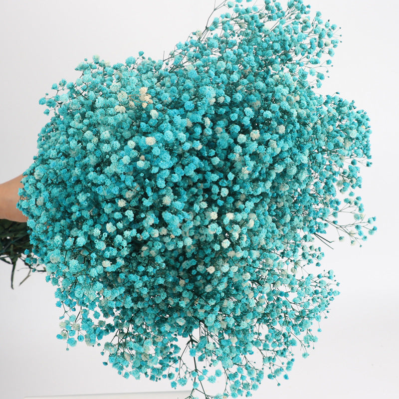 Lot de 1 bouquet de fleurs de gypsophile séchées pour mariage, arrangement floral, décoration de fête à domicile, vente en gros