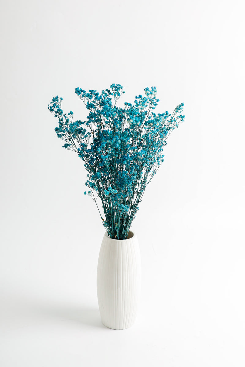 Lot de 1 bouquet de fleurs de gypsophile séchées pour mariage, arrangement floral, décoration de fête à domicile, vente en gros