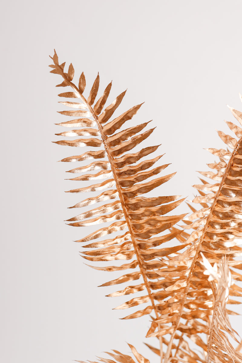 Bulk AM Basics Hojas de eucalipto dorado artificial al por mayor