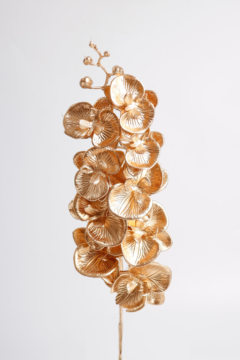 Bulk AM Basics Hojas de eucalipto dorado artificial al por mayor