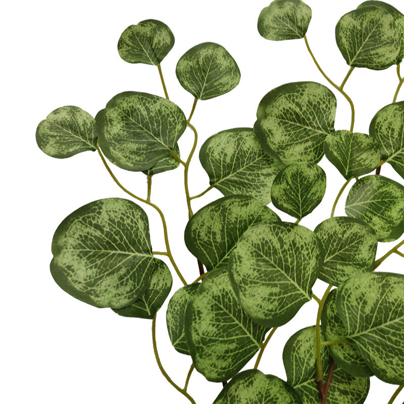 Bulk 6pcs 25" Artificial Eucalyptus Stems Fall Decorations Eucalyptus Leaves Artificial Plants for Floral Arrangement Wholesale