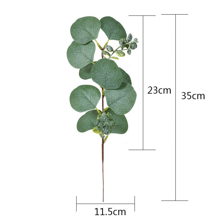 Planta de tallos de hojas de eucalipto falso a granel 13,7 "10 piezas al por mayor