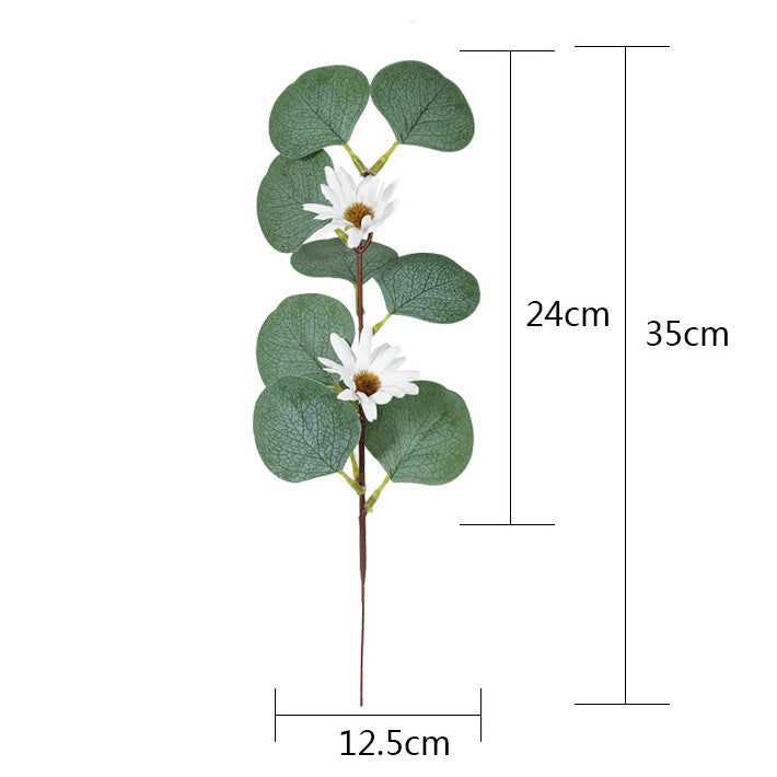 Planta de tallos de hojas de eucalipto falso a granel 13,7 "10 piezas al por mayor