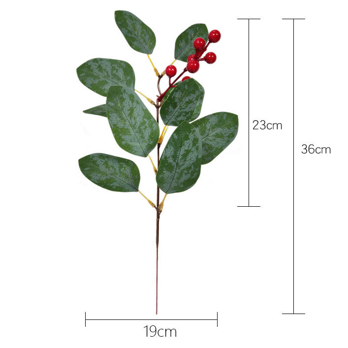 Planta de tallos de hojas de eucalipto falso a granel 13,7 "10 piezas al por mayor