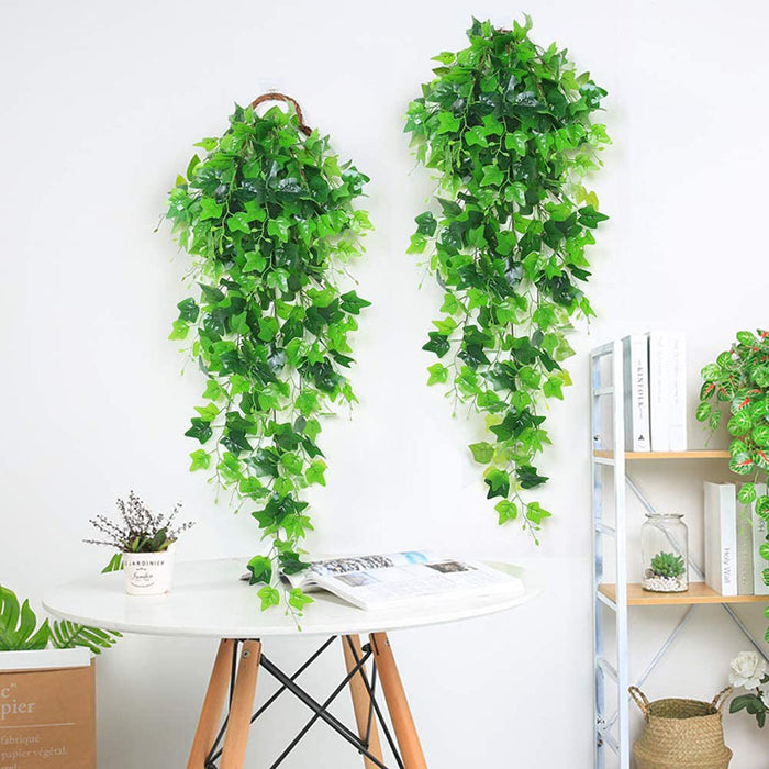 Bulk Assembled Set of Hanging Basket with Ivy Hanging Plants Garland Wholesale