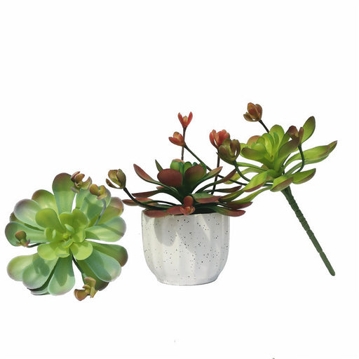 potted succulents bulk Bulk Mini Artificial Potted Succulent Plants in Vase Wholesale