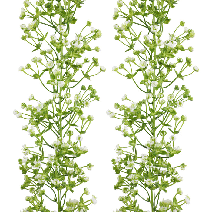 Bulk 68 "Baby's Breath Garland White Artificial Gypsophila Flowers Vine Wholesale