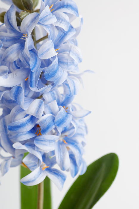AM Basics Hyacinth Artificial Flowers Faux Antirrhinum Snapdragon Silk Flowers