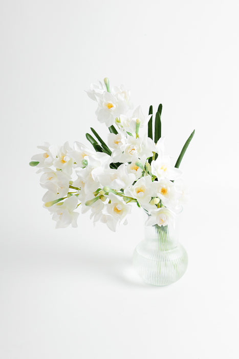 Flores de narcisos artificiales AM Basics de 17"