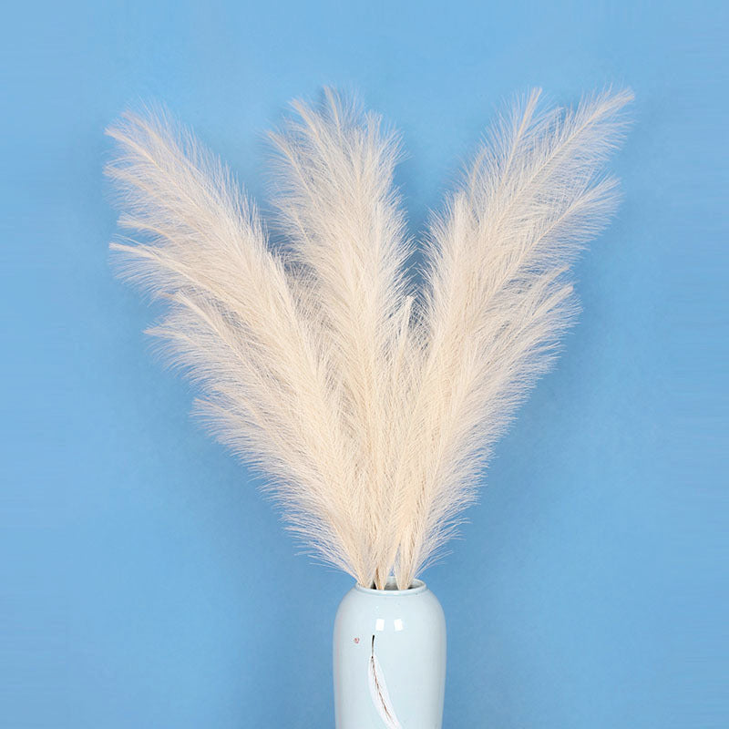 Lot de 3 fleurs artificielles détachables extra larges de la pampa, exclusivité en vrac, 43 pouces, pour grands vases, vente en gros
