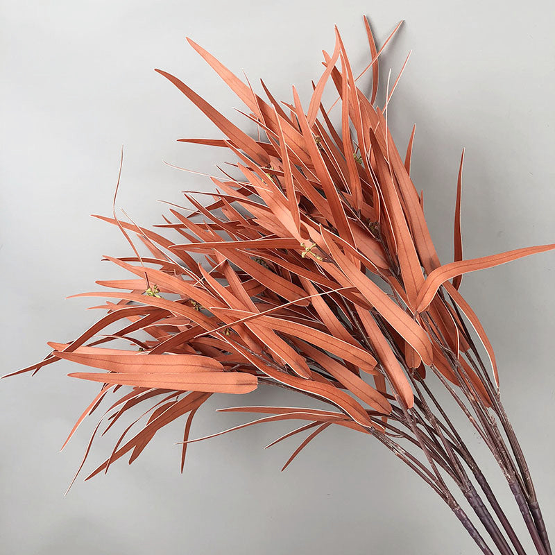 Lot de 4 fleurs artificielles extra longues en saule et eucalyptus avec baies pour vase de sol, 35 pouces, vente en gros 