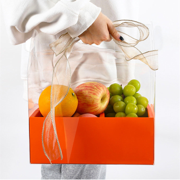 Bulk Flower Gifts Handle Box Two compartments DIY Gift Box Wholesale